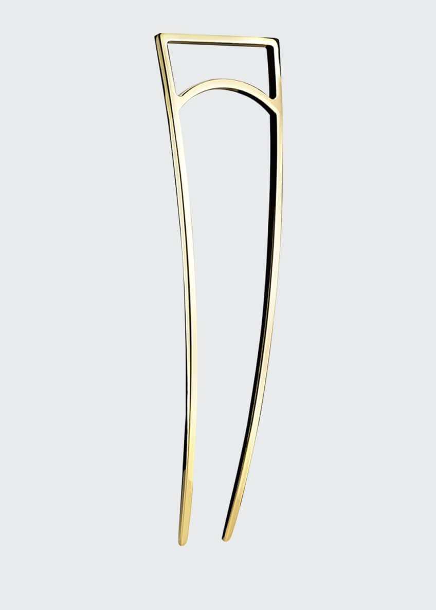 Oribe Geometric Gold Plated Metal Hair Stick | Bergdorf Goodman