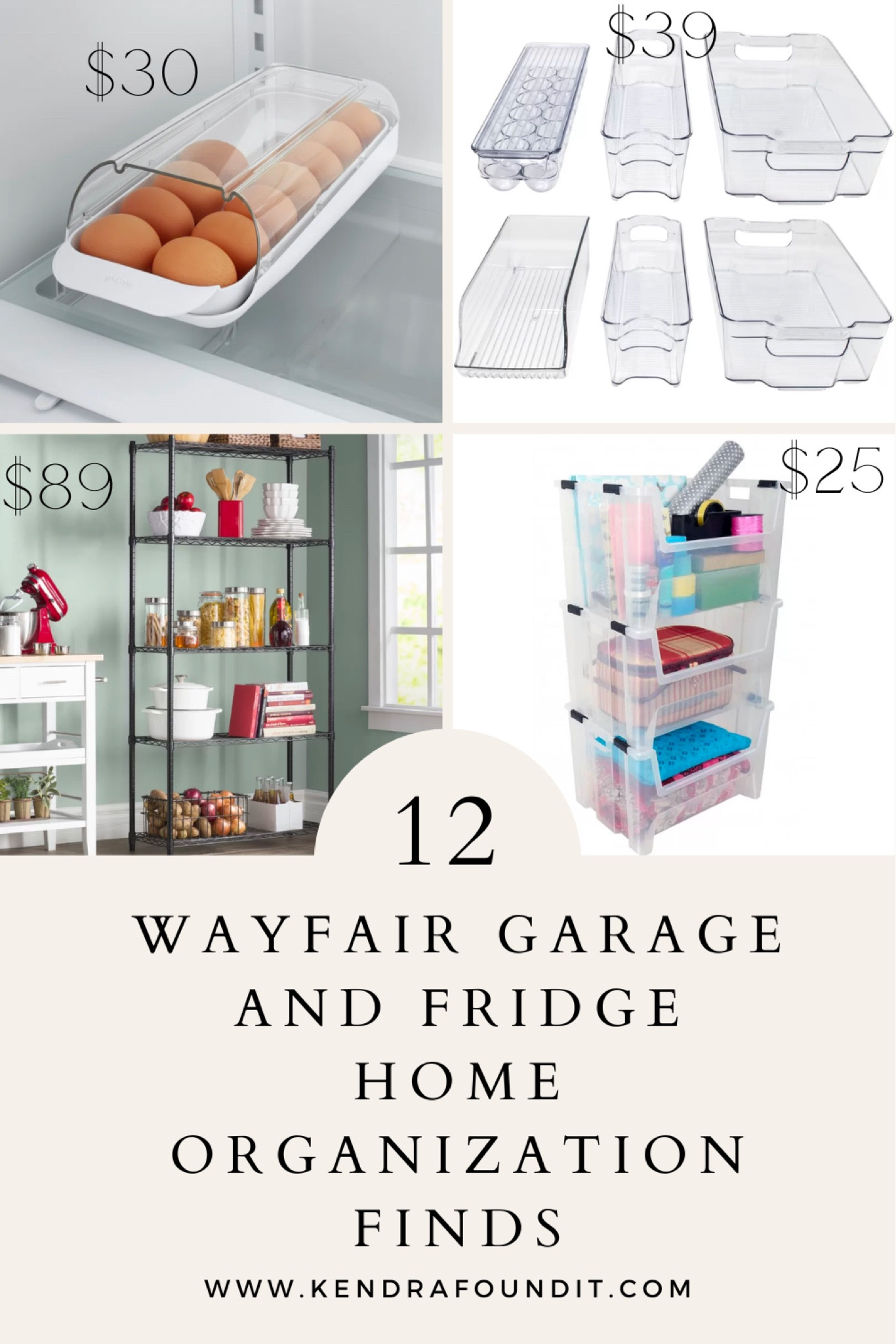 #ad This rolling egg holder will change your fridge organization game. I was stuck on how to store eggs in the fridge until I found THIS fridge organization hack. @wayfair #wayfair 

*prices are current at the time of publishing and are subject to change

#salealert #wayfairfinds #homeorganization #organization #wayfairfinds #homeorganizationtips #organizationideas #organizationhacks #eggtray #eggholder #fridgebins #fridgeorganization #garageorganization #garagegoals #fridgegoals #homeorganizer #homehacks #hometips #decorhacks #bins #homeaesthetic 

Wayfair sale finds. Wayfair finds. Affordable fridge bins. Affordable curtains.  Drawer organizer. Aesthetic bins. Neutral organization bins. Ziplock bag organizer. Bakeware. Rolling egg holder. Fridge egg storage. Fridge storage bins.  Stackable egg carton. Affordable metal garage shelving. Stackable plastic bins. Organization bins with a hole in the front. Home decor deals. 

#LTKunder50 #LTKhome #LTKunder100