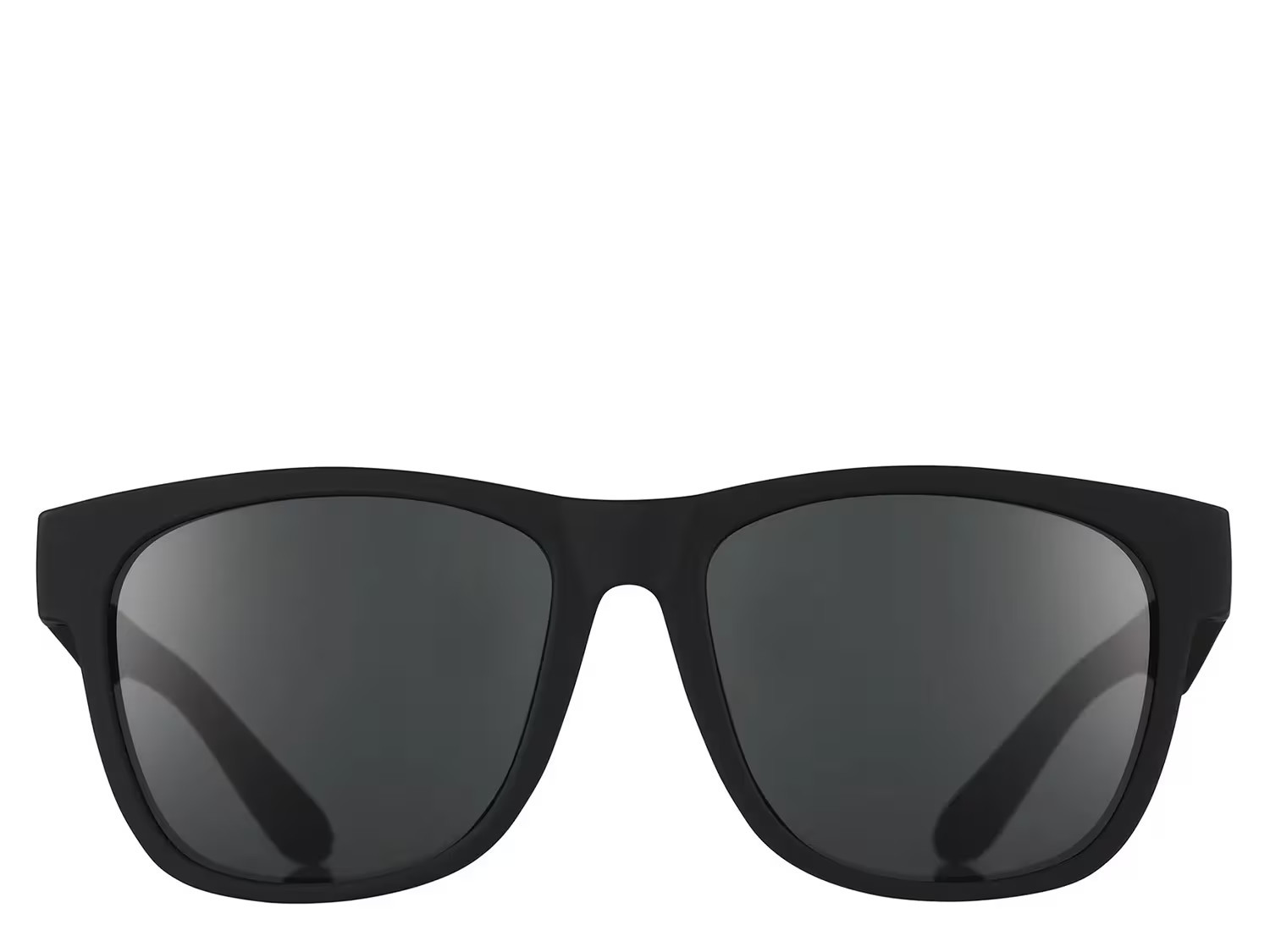 Goodr Hooked on Onyx Polarized Wide Fit Sunglasses | Men | Women's | Black | Size One Size | Sunglasses | DSW