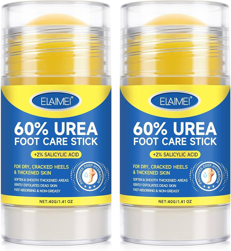 60% Urea Cream Stick plus 2% Salicylic Acid, Maximum Strength Urea Foot Cream Callus Remover for ... | Amazon (US)