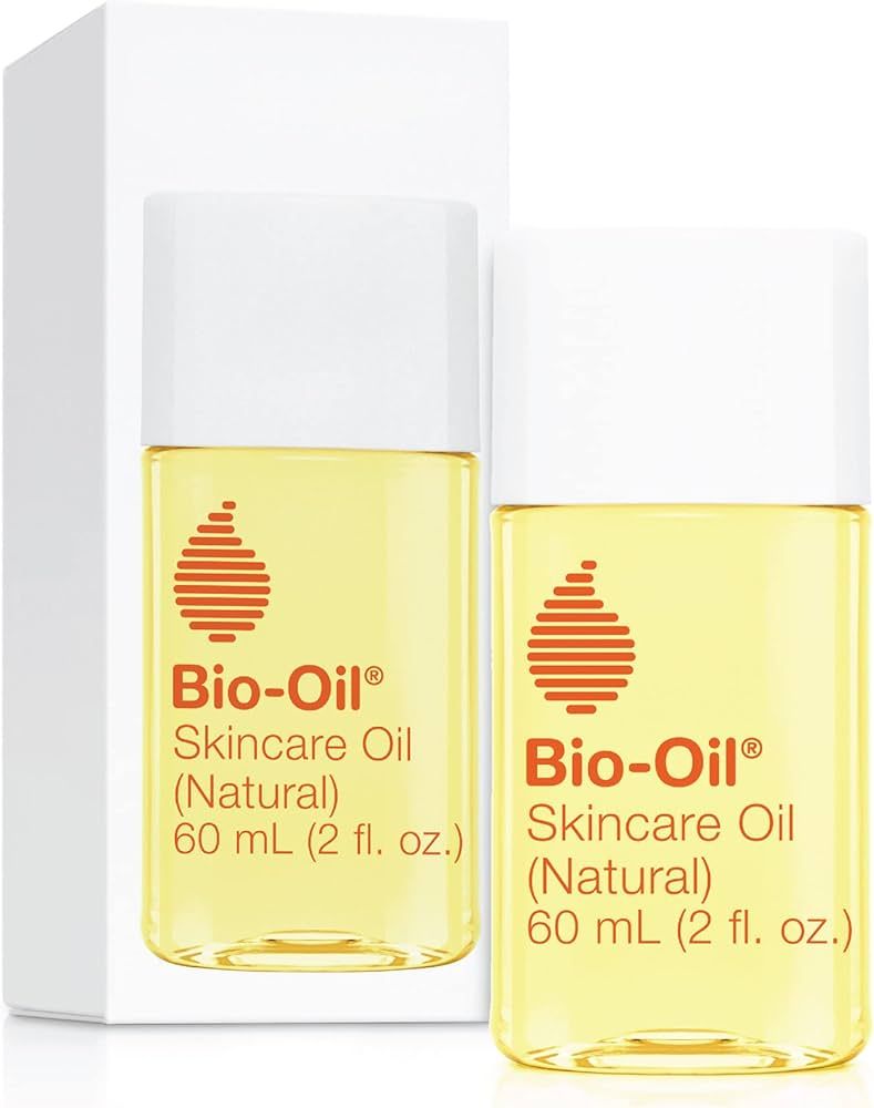 Bio-Oil Skincare Oil (Natural) Serum for Scars and Stretchmarks, Face and Body Moisturizer for Dr... | Amazon (US)