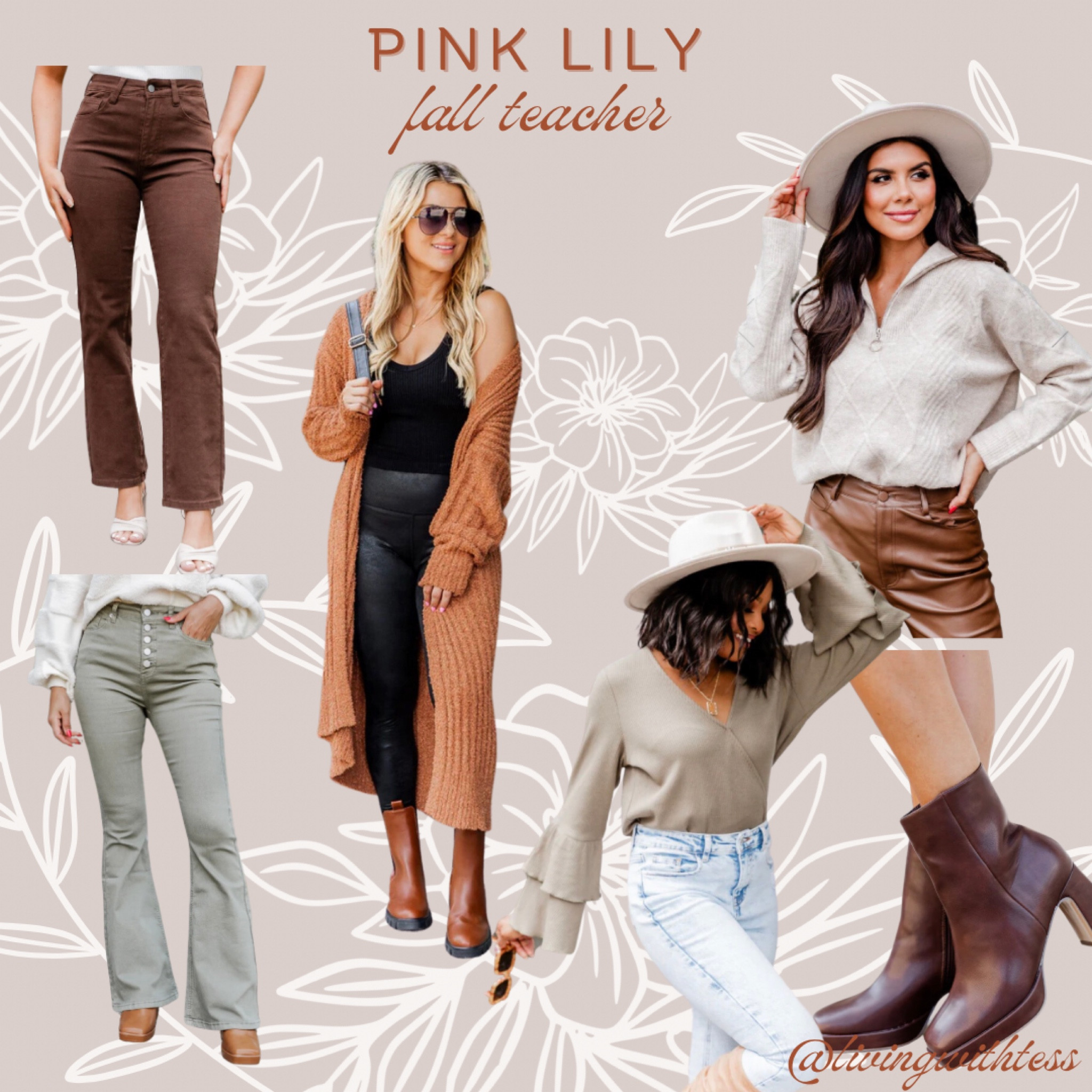 Pink Lily has great options for fall and winter that are teacher friendly! Even if you aren’t a teacher, these styles are perfect for date nights or coffee with friends  

#LTKBacktoSchool #LTKstyletip #LTKworkwear