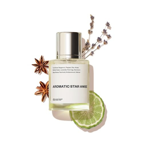 Dossier - Aromatic Star Anise - Eau de Parfum - Inspired by Luxury Perfumes - Pure Infused - For Men - Fragrance 1.7 Fl 0z (Spray 50ml) | Amazon (US)