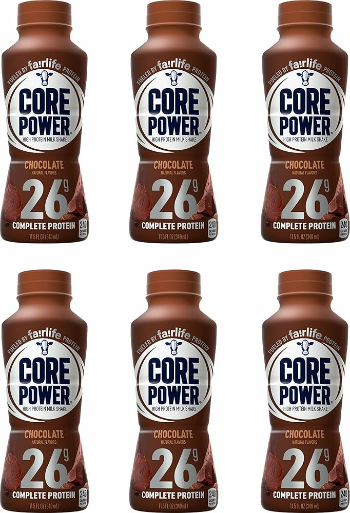 Fairlife Core Power High Protein Milk Shake, Natural Flavor Ready to Drink Protein Shake, The bes... | Amazon (US)