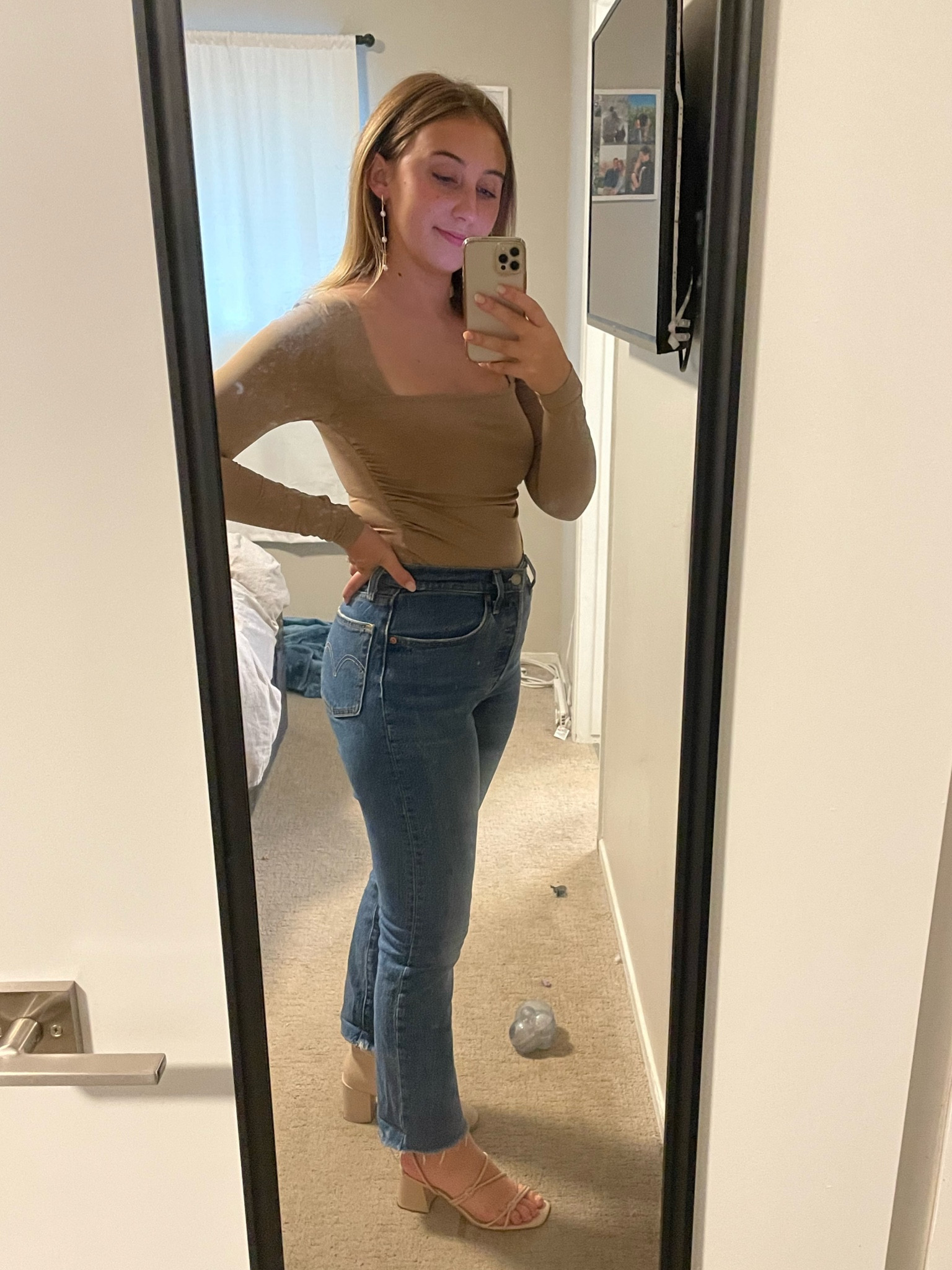 Engagement photo casual outfit🧸

#LTKshoecrush #LTKstyletip #LTKbeauty