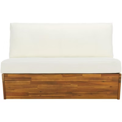 Lynn Patio Sofa - Indoor/Outdoor - PAT7329 - Natural/Beige - Safavieh | Target