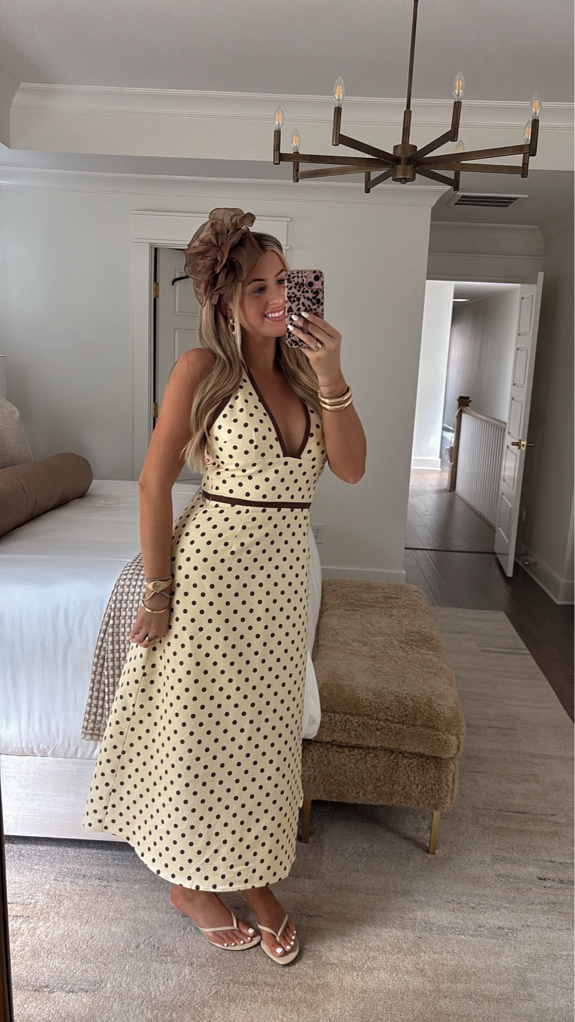Bridal shower outfit 🤎 this dress was a big splurge but it is stunning! I’m wearing a medium!

#LTKootd