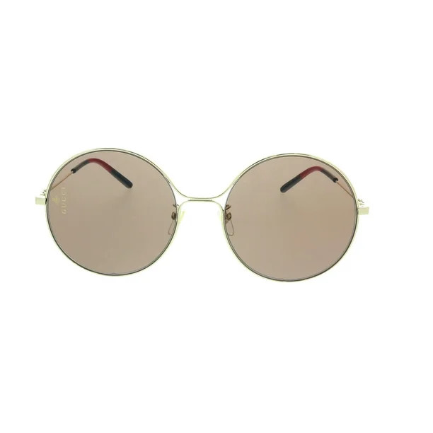 Gucci GG0395S 002 Gold Round Sunglasses - Walmart.com | Walmart (US)