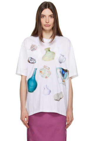 White Jar Collector T-Shirt | SSENSE