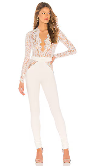 x REVOLVE Julian Jumpsuit in Ivory | Revolve Clothing (Global)