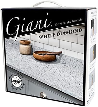 Giani Granite Countertop Paint Kit 2.0- 100% Acrylic (White Diamond) | Amazon (US)