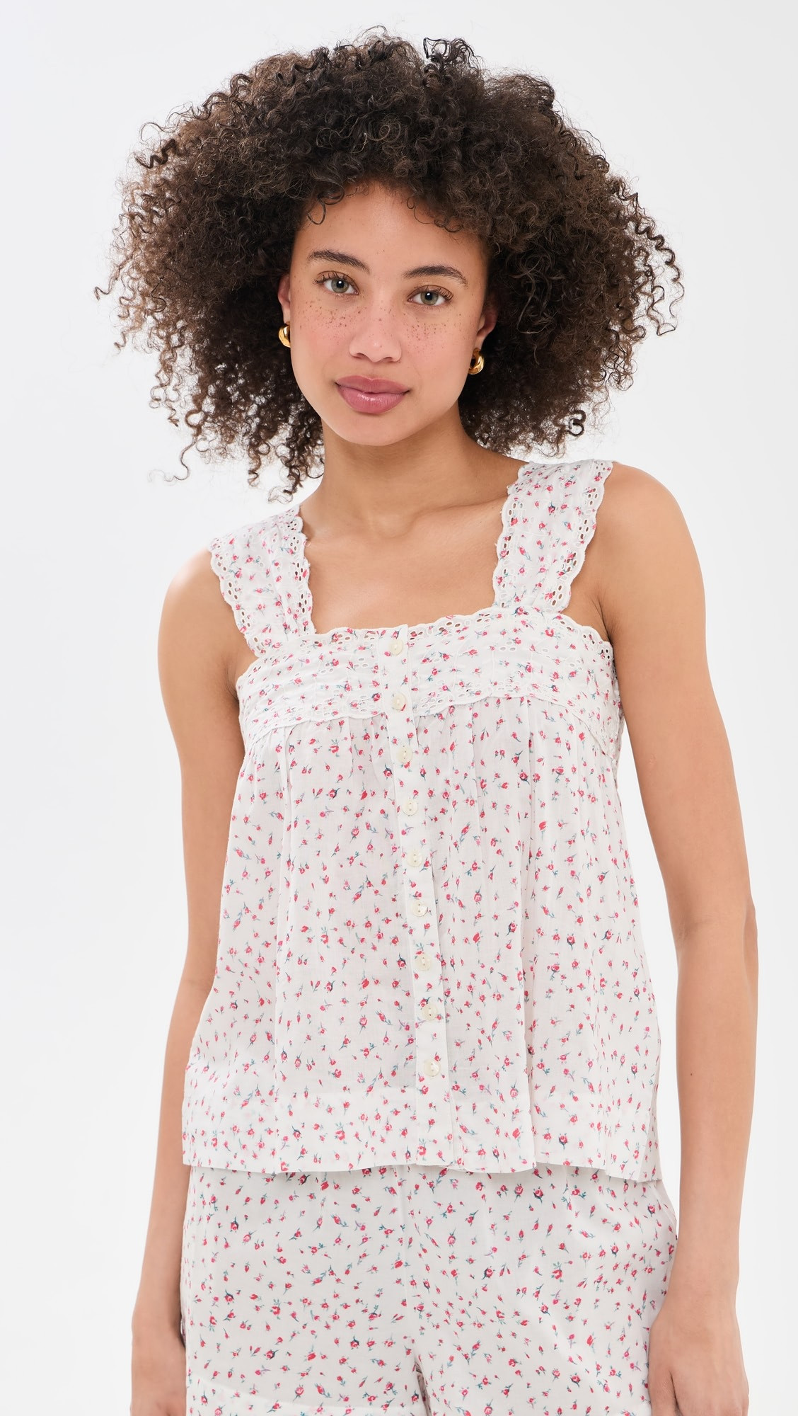 Harrietta Button Through Cami | Shopbop