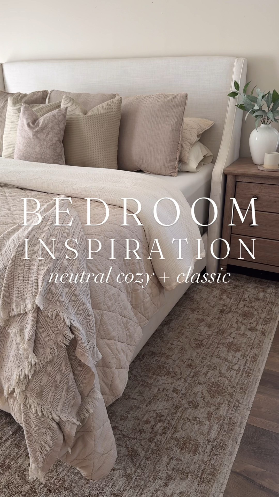 Cozy classic neutral bedroom inspo

Bed, upholstered bed bedroom, neutral bedroom, nightstand, area, rug, neutral area, rug, dresser, bedding, neutral, bedding, throw a pillow, throw blanket, nightstand, decor, table, lamp, dresser, decor, home, decor, neutral, decor 

#LTKSaleAlert #LTKHome