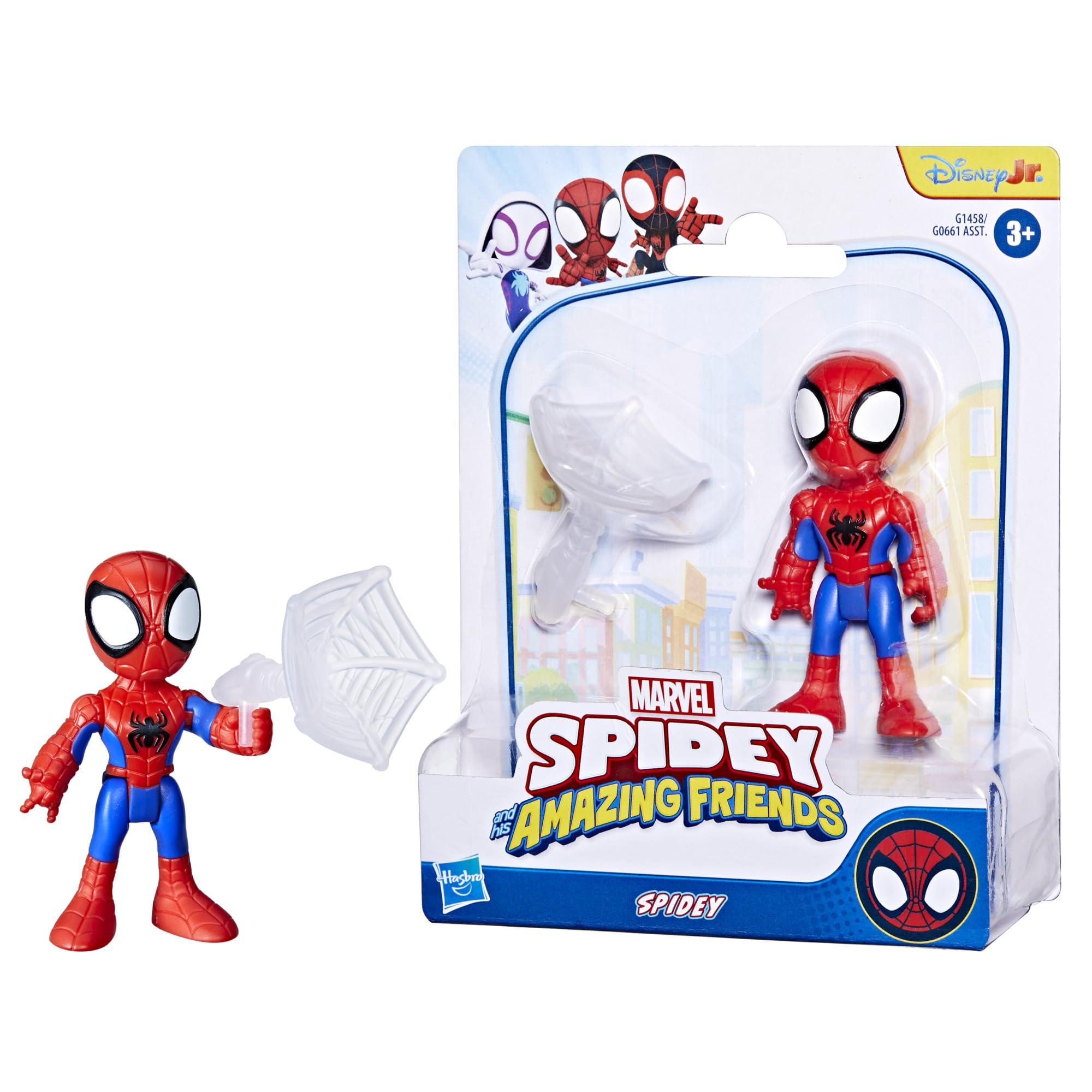 SPIDEY AND HIS AMAZING FRIENDS Marvel Spidey Toy with Accessory, Rot, Blau, Grün | Amazon (UK)