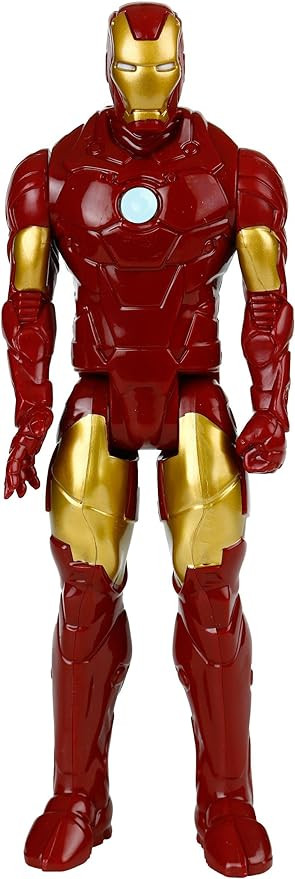 Hasbro Marvel Avengers Series Marvel Assemble Titan Hero Iron Man 12' Action Figure | Amazon (US)