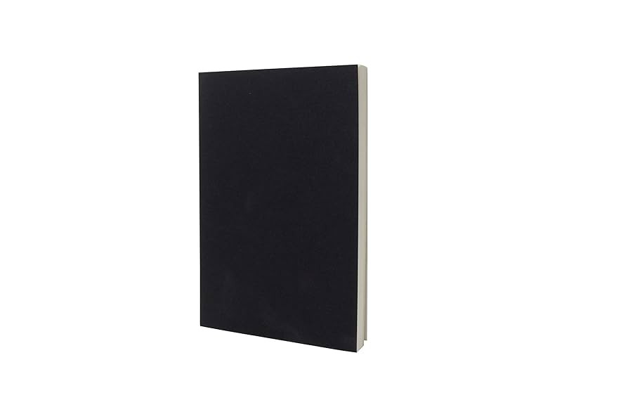 LayFlat Sketchbook - 5.5 x 8.25 Inches - Black Blank Note Book, 64 Sheets, Thick 100gsm Paper… | Amazon (US)