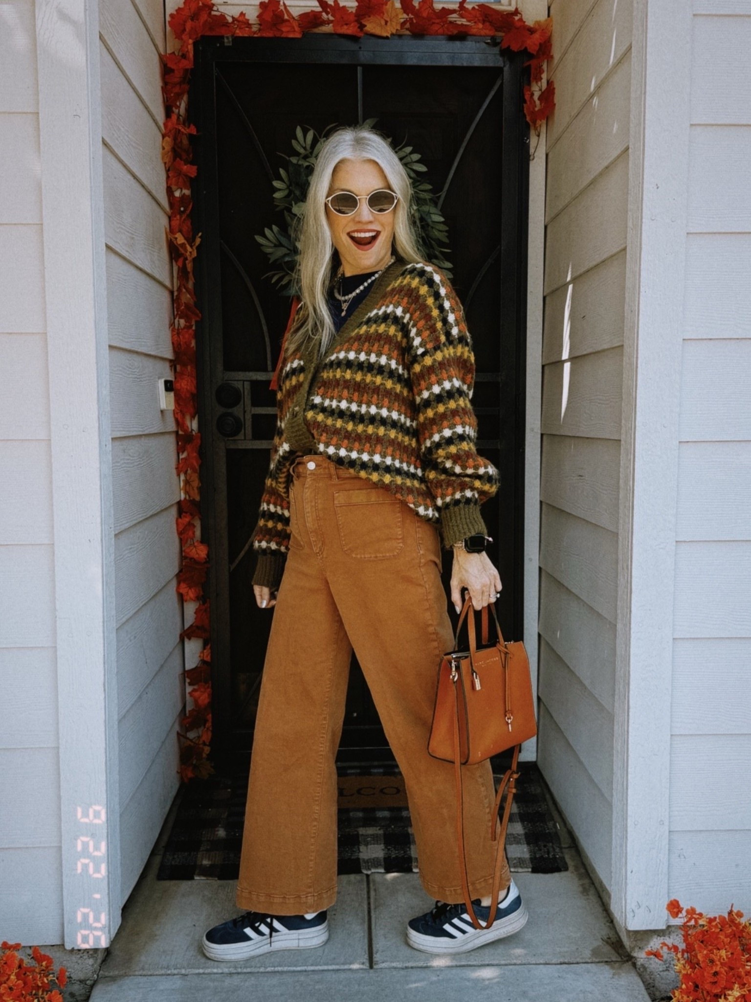 FIRST DAY OF FALL!!! 🍂🤎 And clearly I took that personally. 😂

The outfit? Autumn.
The colors? Autumn.
The front porch? Autumn.
The level of excitement on my face? SHE HAS BEEN WAITING FOR THIS DAY. 😂🍁

Officially entering my favorite season in the only way I know how—dressed like a walking fall color palette and happier than ever about it. 🤎🍂✨

Happy first day of fall, fam!! BRING. IT. ON. 🎃☕️🍁

#OOTD #FirstDayOfFall #FallFashion #SchoolSecretaryStyle #FallOOTD

#LTKgrwm #LTKootd #LTKWorkwear