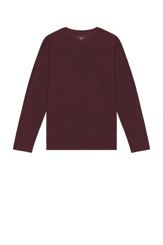 Beyond Yoga Always Beyond Long Sleeve Crew 2.0 in Burgundy | FWRD 
