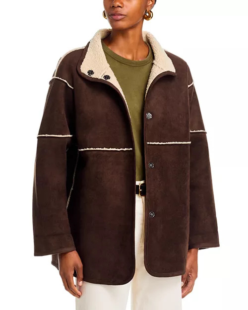 Velvet by Graham & SpencerAlbany Reversible Faux Shearling Jacket3.5 (17) | Bloomingdale's (US)