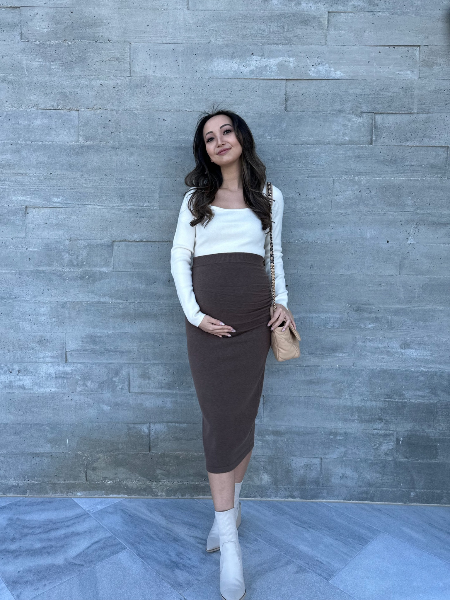 Maternity outfit, bump style, maternity work outfit, maternity dress, maternity skirt, pregnancy outfit, work wear, work outfit, teaching outfit 

#LTKbump #LTKbaby #LTKworkwear