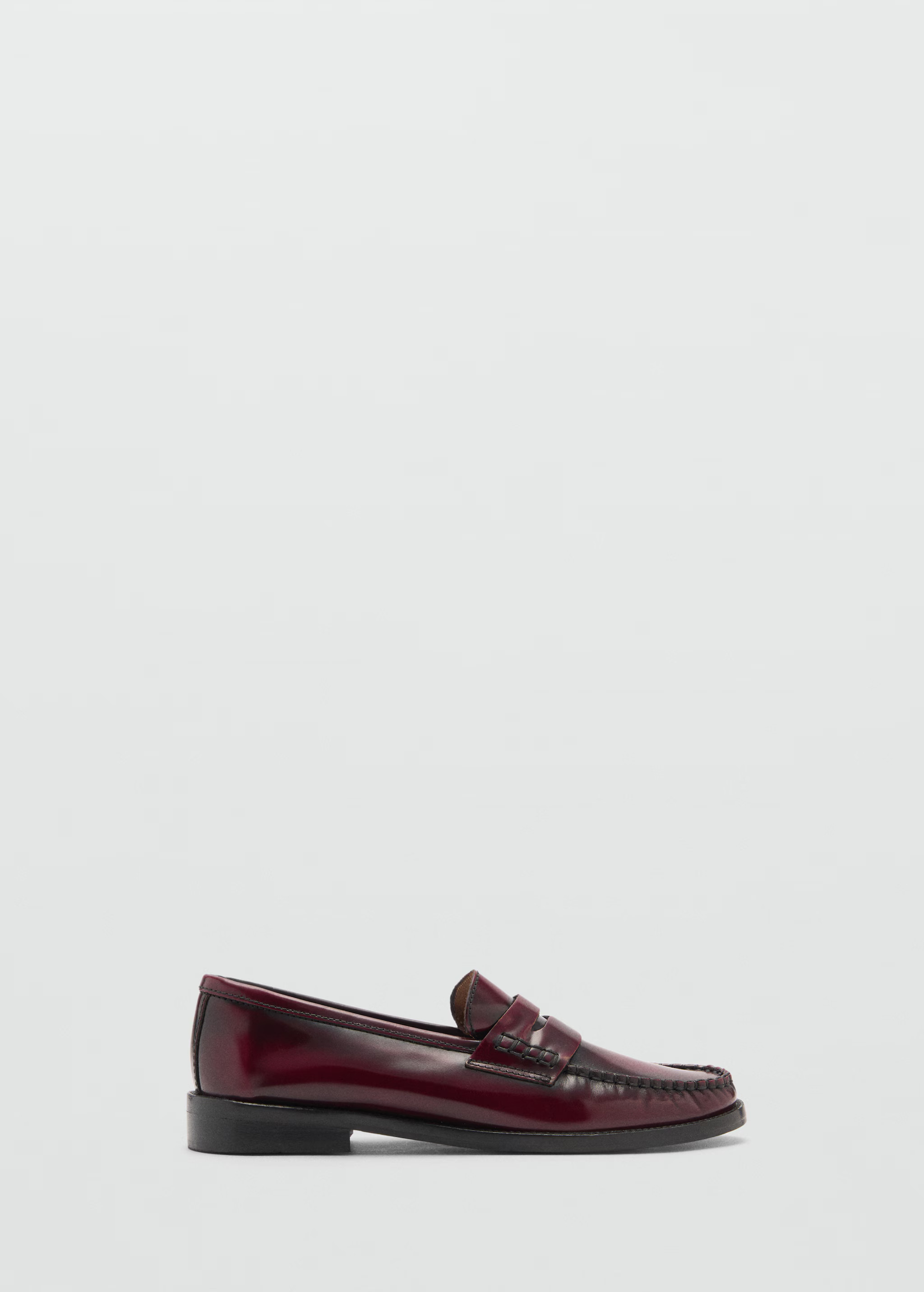 Leather loafers - Women | MANGO USA | Mango (US/MX/AU)