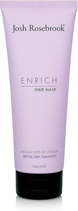 Josh Rosebrook Enrich Hair Mask for Dry & Damaged Hair, Deep Conditioning & lightweight - Anti-Fr... | Amazon (US)