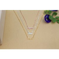 Personalized Name Necklace Sterling Silver Keepsake Jewelry | Etsy (US)