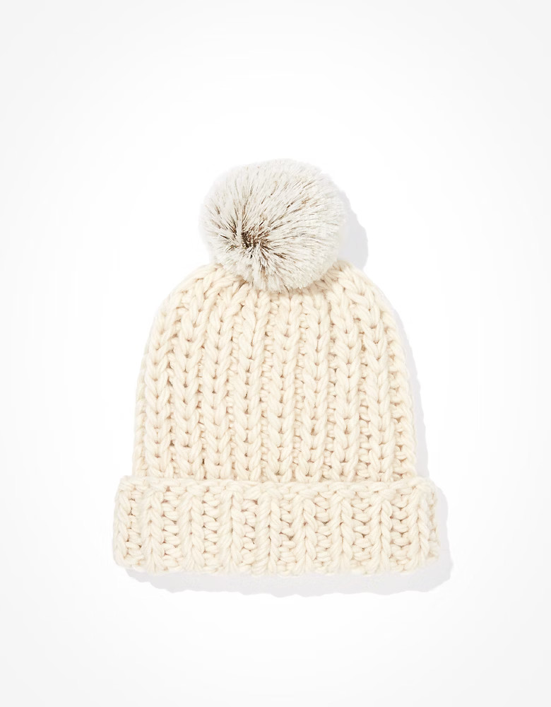 Lemon Winter Cabin Beanie | American Eagle Outfitters (US & CA)