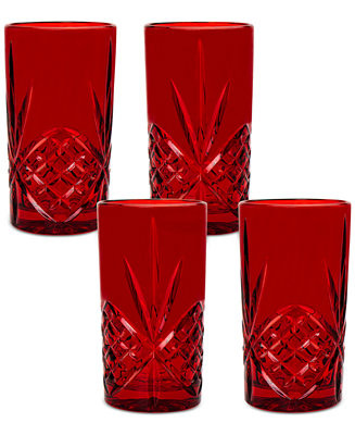 Godinger Dublin Highball Glasses, Set of Four & Reviews - Glassware & Drinkware - Dining - Macy's | Macys (US)