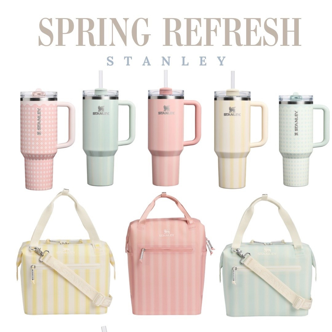 All new Stanley for spring!! Peach cane prints and coolers for all of our sports travel!! 


#sponsored 

#LTKmomlife #LTKOver40 #LTKdayinmylife