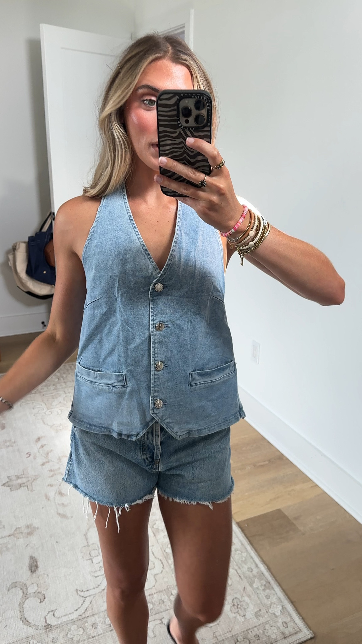 Amazon size small Tankaneo Womens Halter Denim Vest Tops Summer Sleeveless Open Back Y2K Going Out Jean Tank Tops V Neck Button Up Waistcoat

#LTKootd #LTKSaleAlert #LTKSeasonal