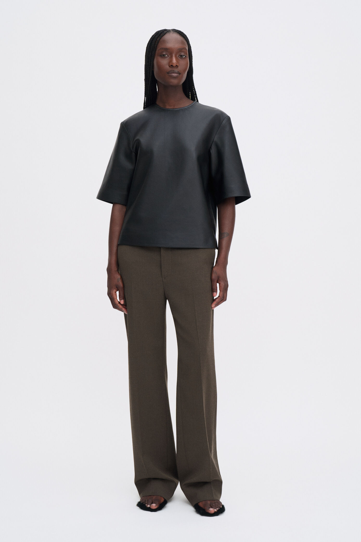 Hutton Wool Blend Trousers | Filippa K