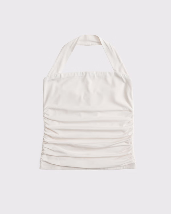 The A&F Ava Halter Top | Abercrombie & Fitch (UK)