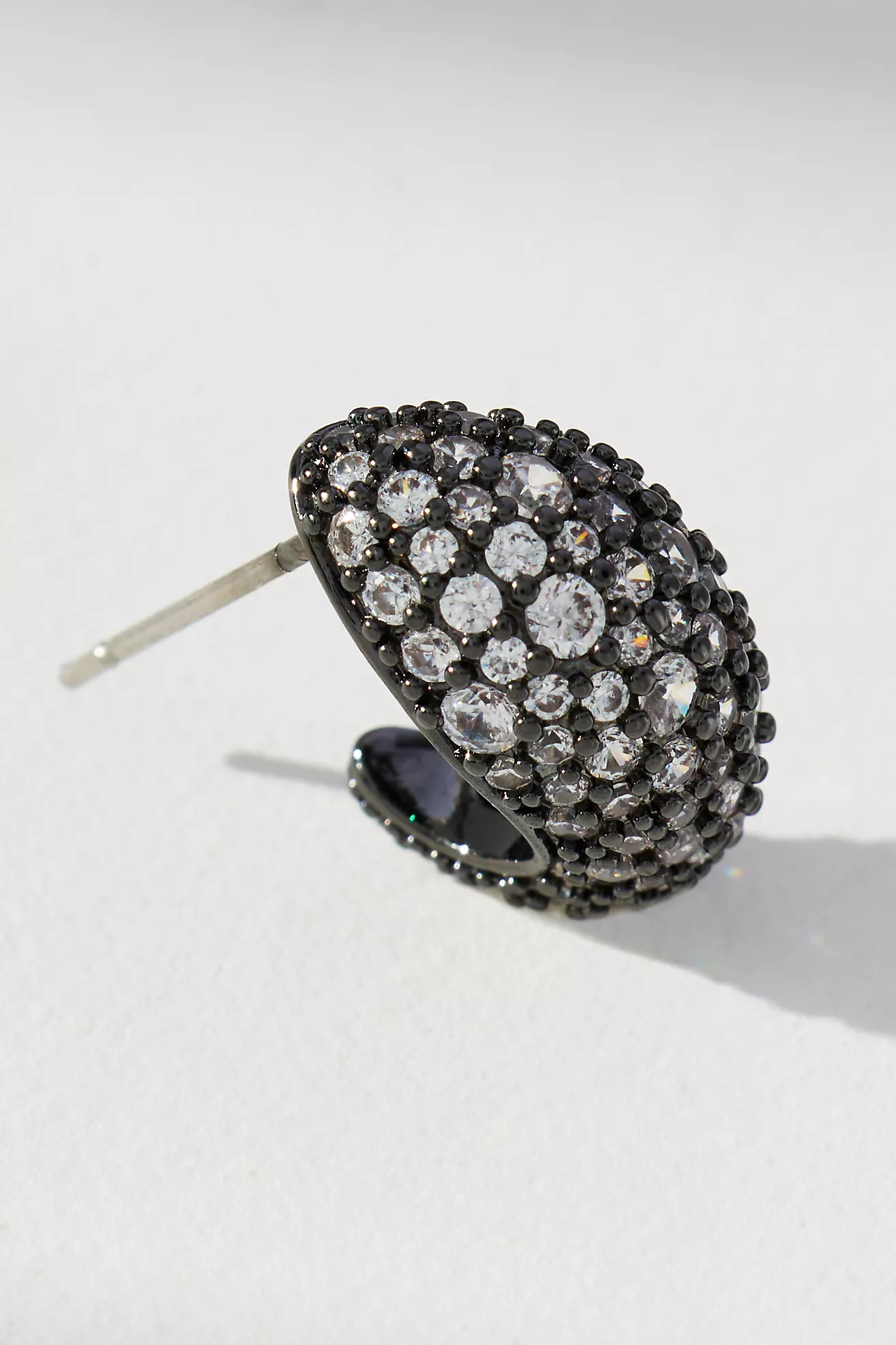 Glitzy Huggie Hoop Earrings | Anthropologie (US)