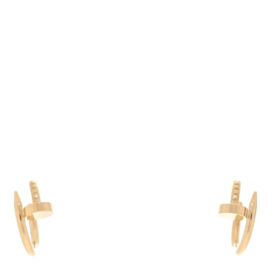18K Yellow Gold Juste Un Clou Hoop Earrings | FASHIONPHILE (US)