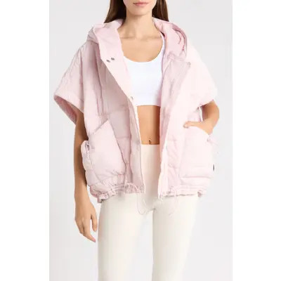 Free People Happy Trails Poncho in Pearl at Nordstrom, Size X-Large | Nordstrom