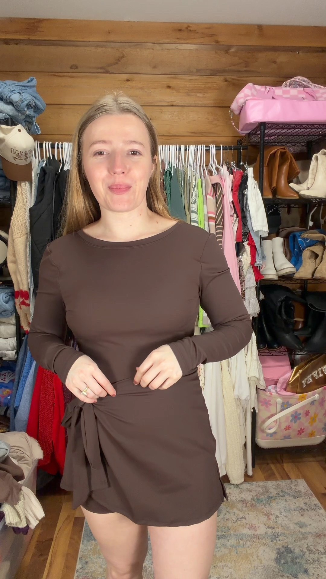 Okay- this athletic wrap dress exceeded my expectations. Absolutely SO comfortable and so dang cute!! 

#LTKGiftGuide #LTKootd #LTKCyberWeek