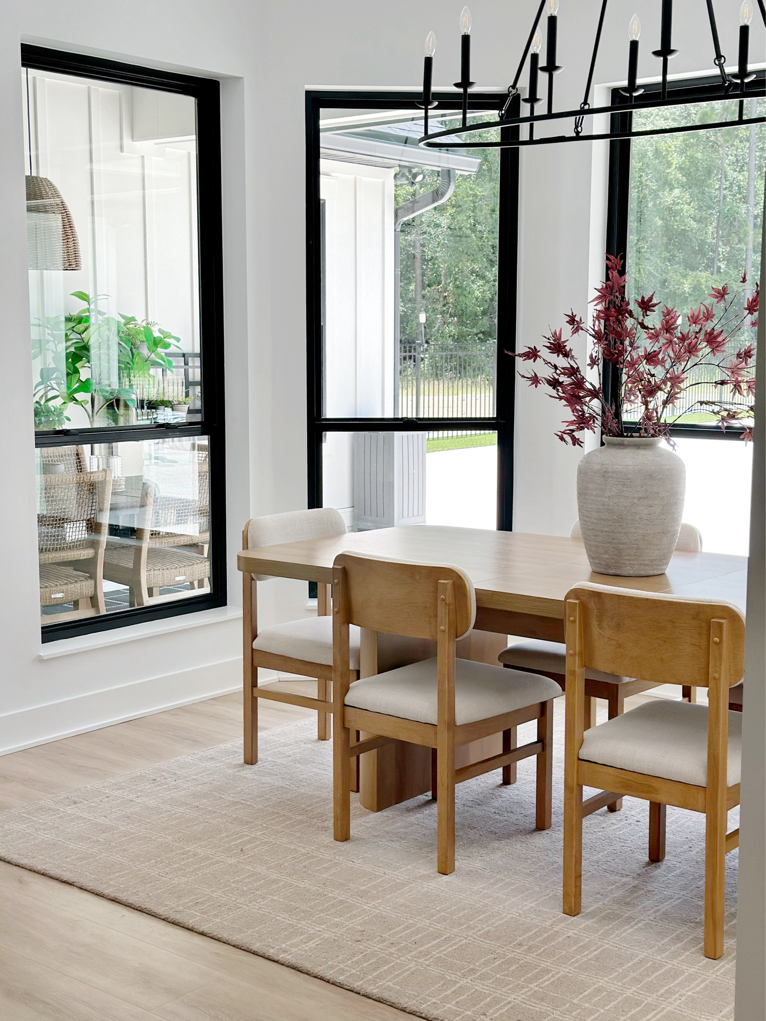 It’s back!!! our Walmart dining room table by Better Homes & Gardens has finally been restocked! Also add my chairs and rug too!

#LTKSaleAlert #LTKSeasonal #LTKHome