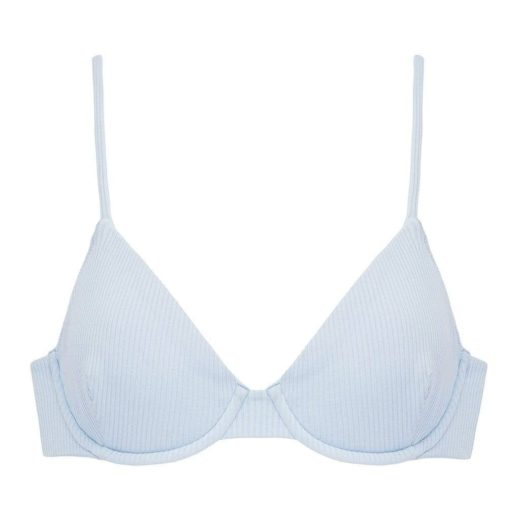 Peri Rib Dainty Bikini Top | Montce