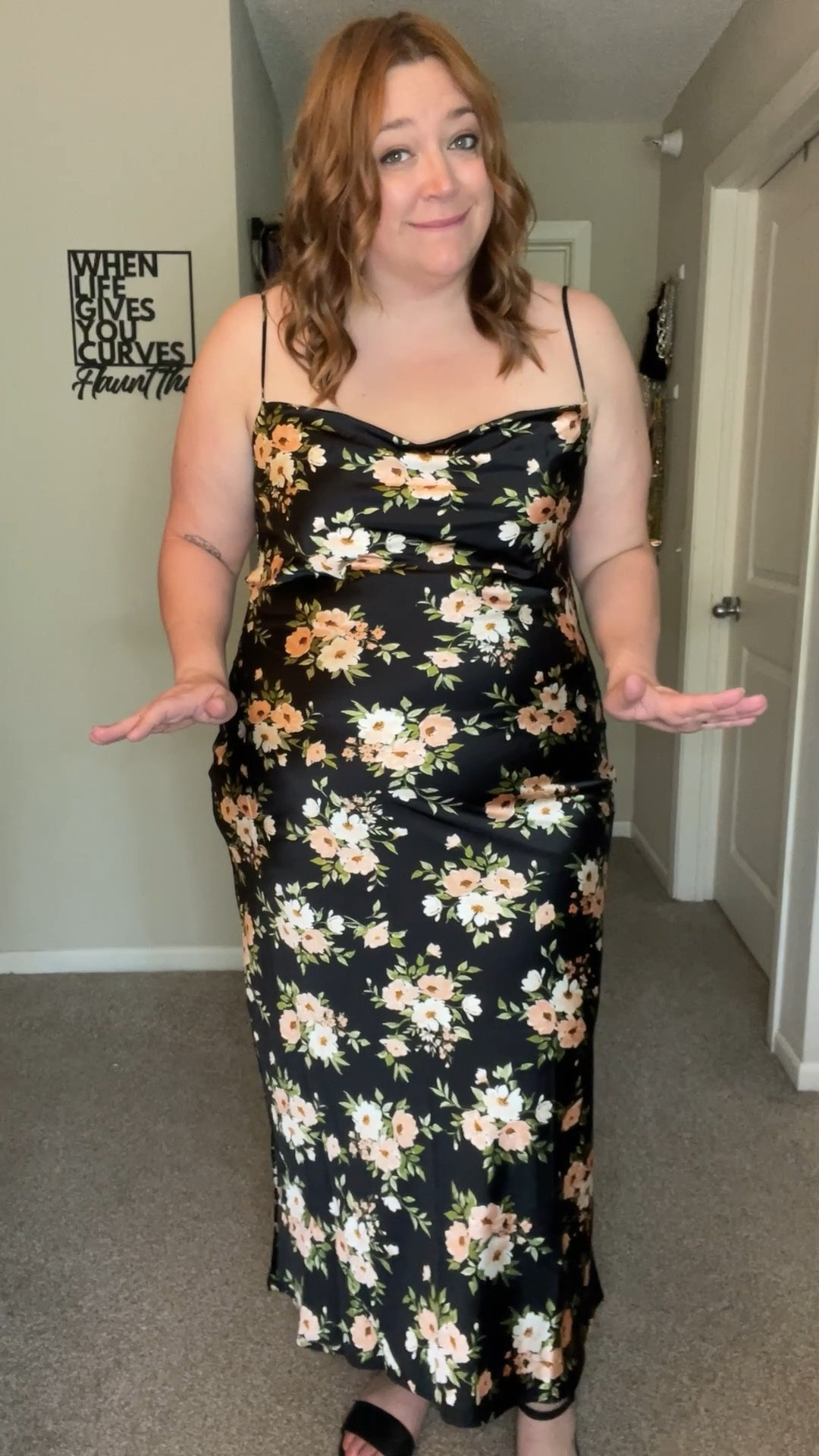 This satin slip dress from Old Navy is such a good wedding guest dress for such an affordable cost.

Wearing the XL Tall

#LTKMidsize #LTKPlusSize #LTKWedding