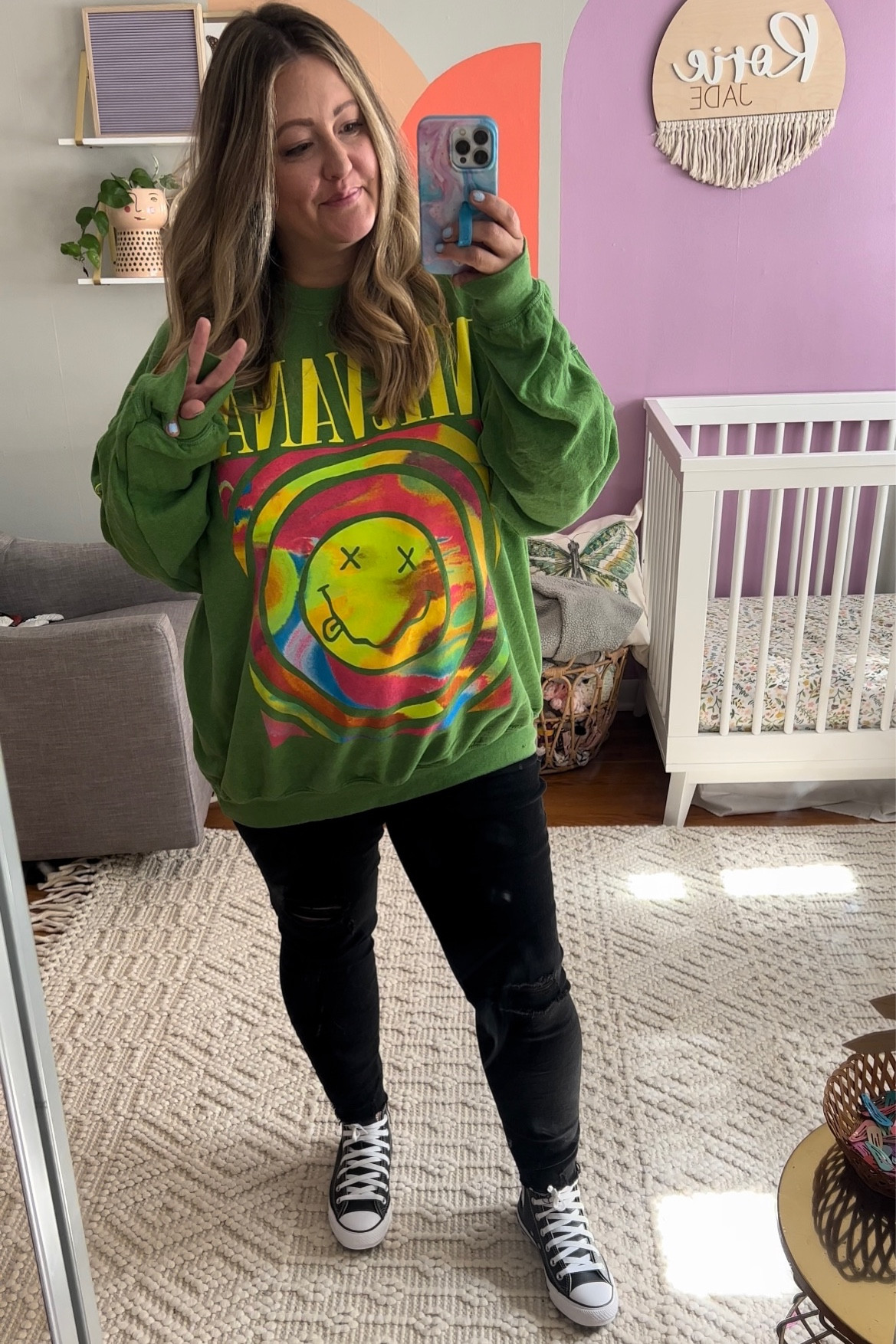 Love me an oversized sweatshirt from urban outfitters.

#LTKshoecrush #LTKunder100 #LTKcurves