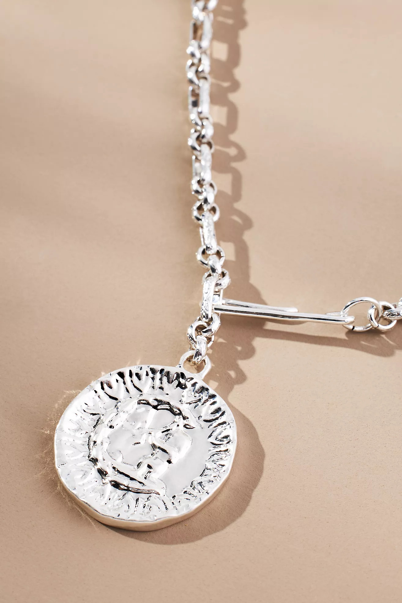 Coin Lariat Necklace | Anthropologie (US)