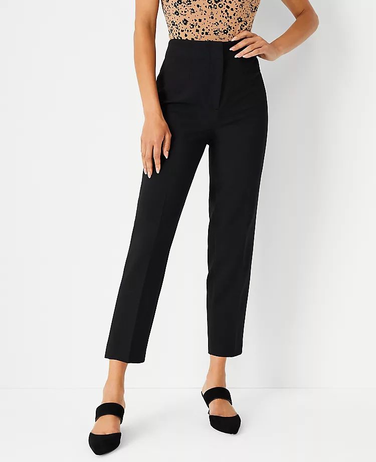 The Petite High Waist Slim Pant | Ann Taylor (US)