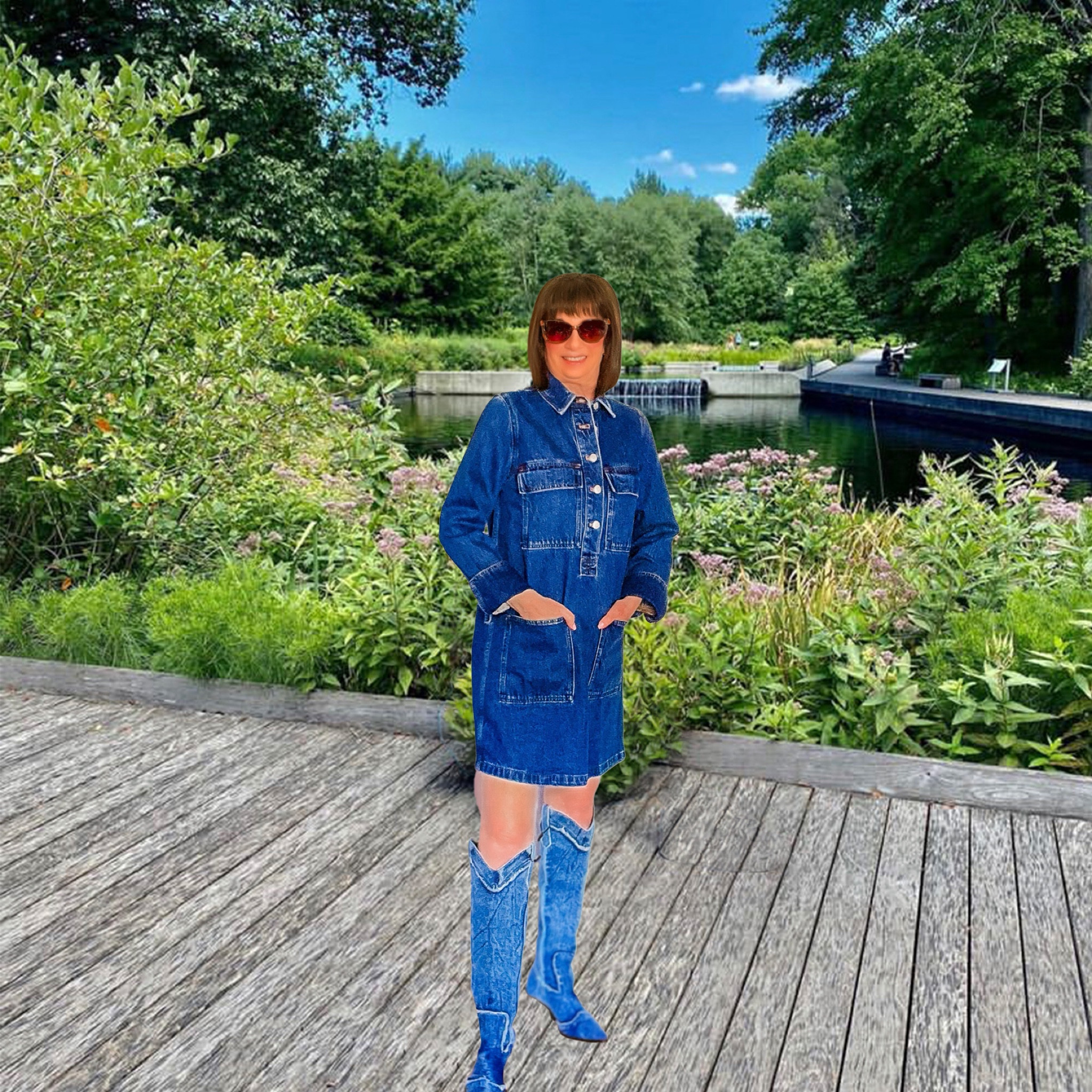 SALE ALERT ‼️ This Denim Dress is reduced from $128 to $69 —- And it has pockets!!! We ❤️ Pockets 🤣 

SummerOutfit- Vacation - Travel - WorkWear- Denim - Festival- Concert 🎵 

#LTKFindsUnder100 #LTKFestival #LTKSaleAlert