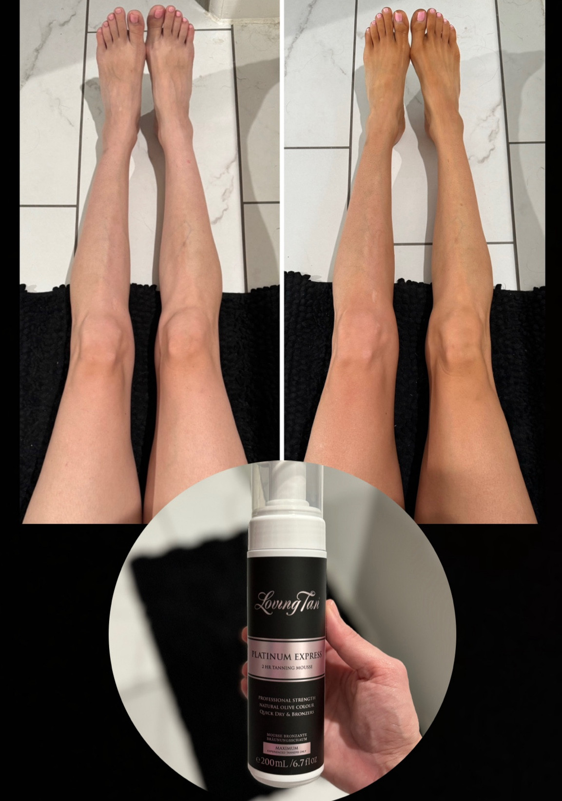 Tried the Loving Tan self tanner for the first time & love it! I got the Platinum 2 hr express so it’s quick if you’re in a hurry! I’m in the Maximum (darkest/deepest), but I also linked the others & my mit!

#LTKBeauty #LTKSeasonal #LTKSwim