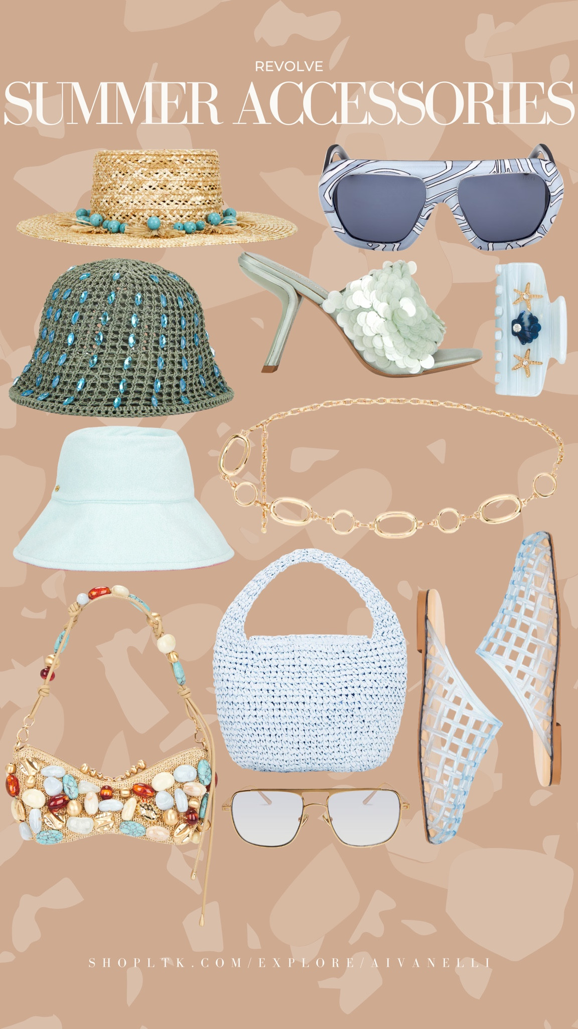Revolve summer accessories

oversized sunglasses chic look
woven belts for summer outfits
gold layered jewelry stack
straw hats beach ready style
lightweight silk hair scarves
statement earrings summer outfits
beaded necklaces colorful trend
sleek minimalist watch style
trendy anklets warm weather

#LTKSeasonal #LTKSaleAlert #LTKootd