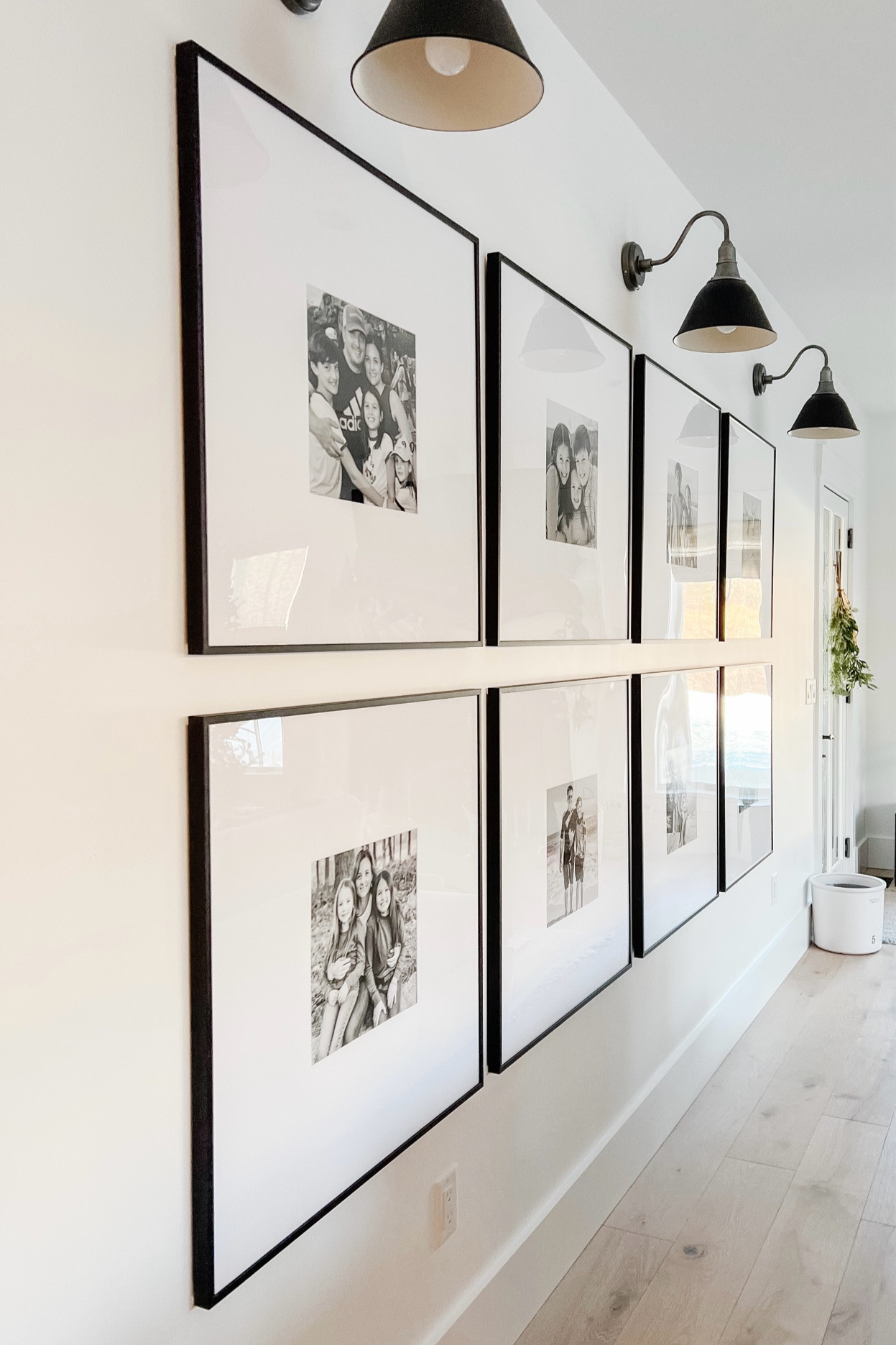The easiest way to make a gorgeous gallery wall - we used Frame it Easy for our oversized frames and love how they came out! 
Details : 29 3/16 x 29 3/16 with 12 x 12 photo and 8 1/2 in. matting
Style: Ashford in black 
We printed our photos from MPix

#LTKHoliday 

#LTKHome #LTKStyleTip