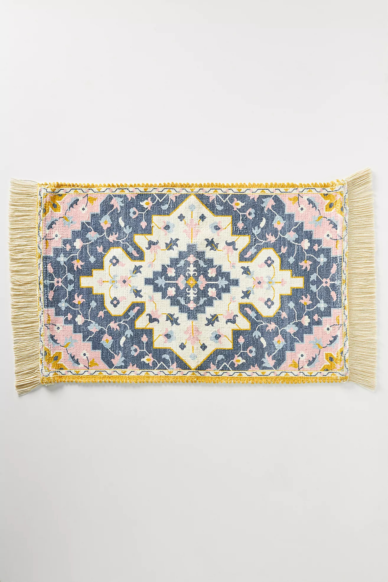 Handwoven Mona Bath Mat | Anthropologie (US)