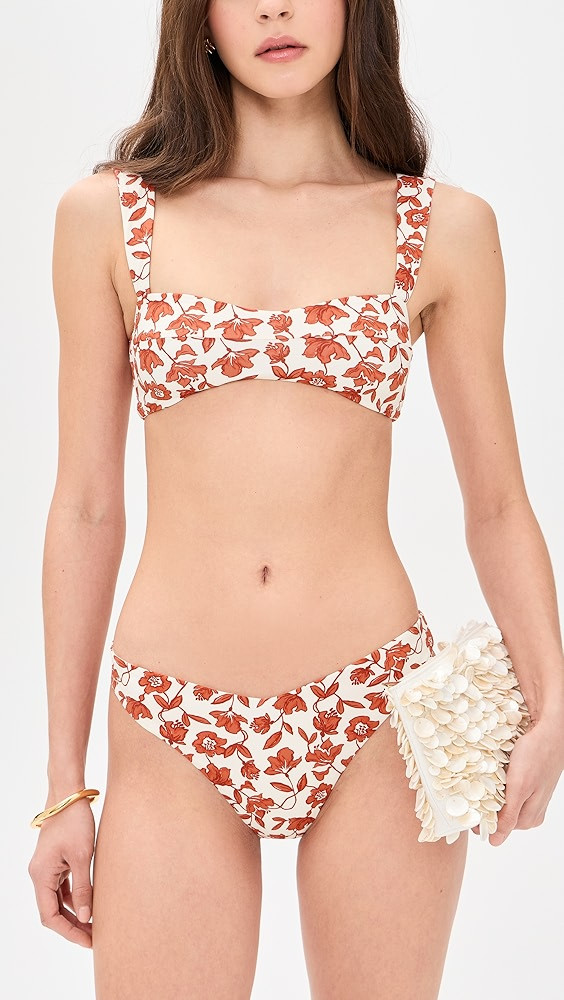 Chloe Shaped Bikini Bandeau | Shopbop