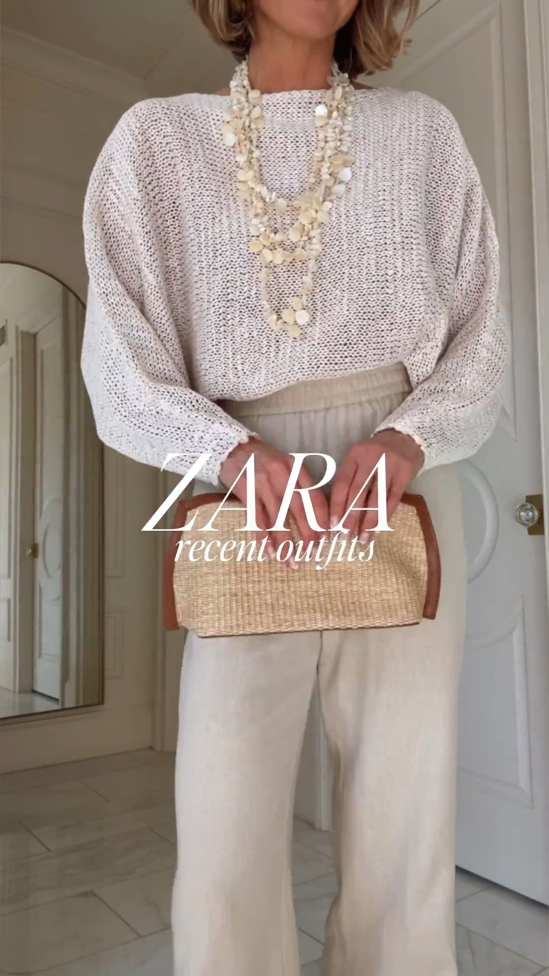 New spring @Zara outfits. I'm wearing size small in tops and xs/25 in bottoms.

#LTKSeasonal #LTKootd